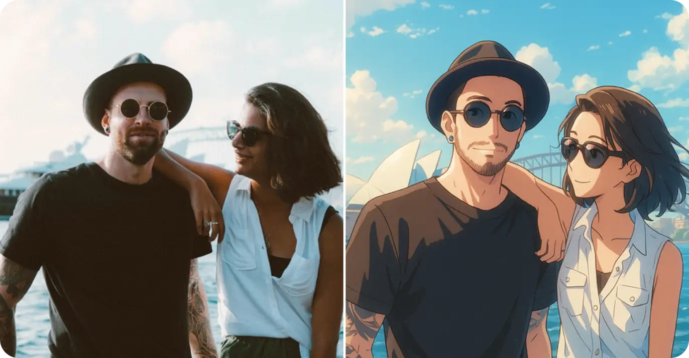 Anime Filter - Makoto Shinkai Style Cinematic Art