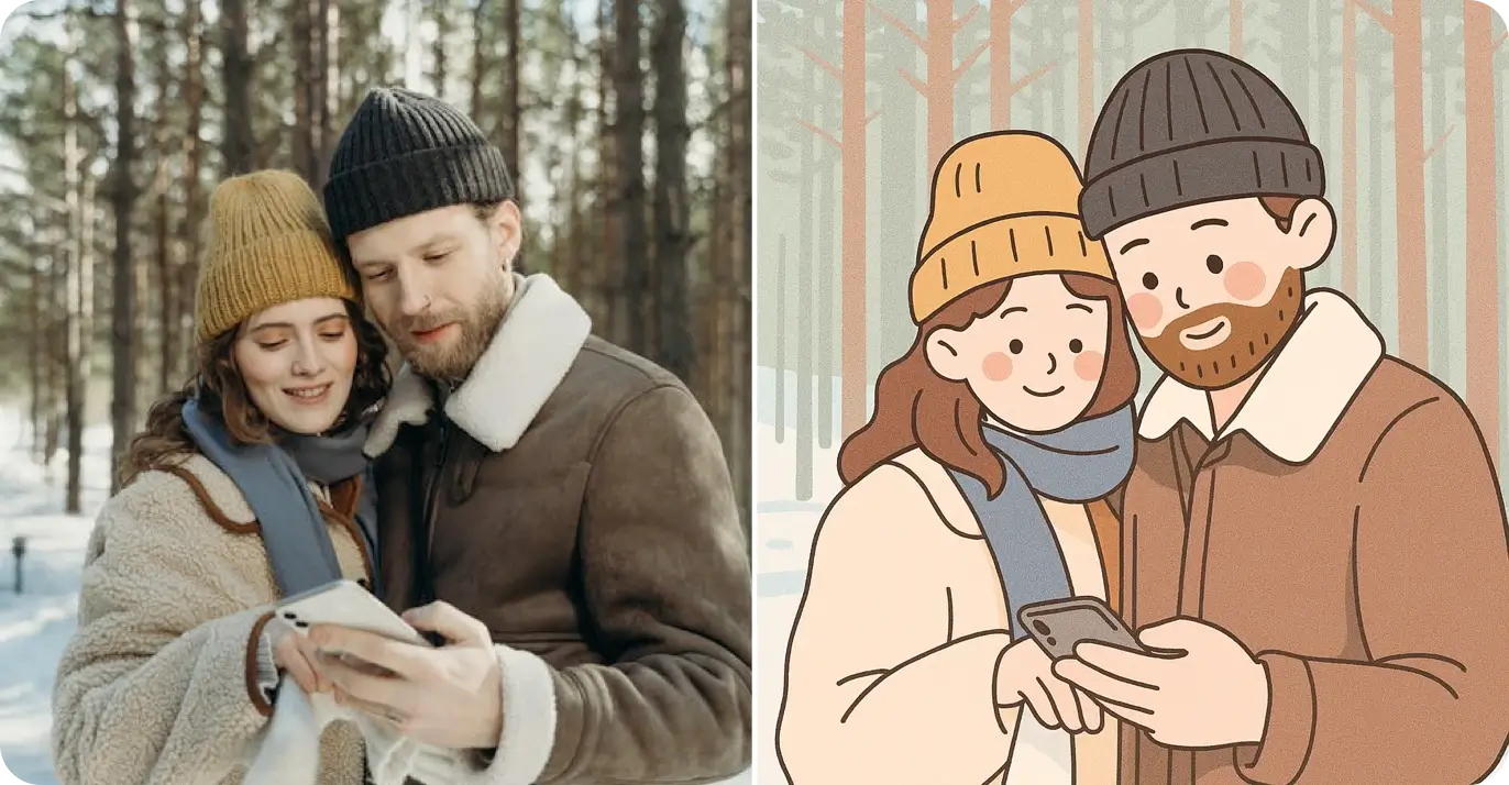 Free manhwa art style converter - webtoon art style generator and manhwa style maker - before